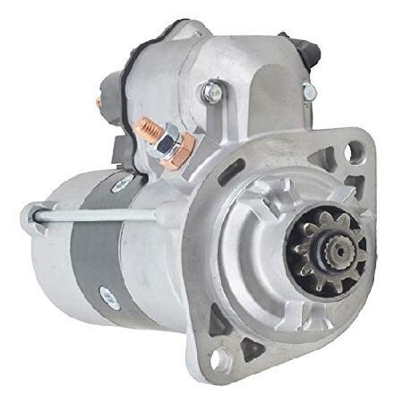 RAREELECTRICAL New 12 Volt 10T Starter Compatible with Cummins Industrial Engines Isf Series 3.8 4280007090