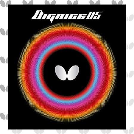 バタフライ(Butterfly) 卓球 ラバー ディグニクス 05 ハイテンション 裏ソフト 06040 ブラック 厚
