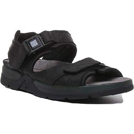 Mephisto メンズ シャークサンダル US サイズ: 11 カラー: ブラックの画像