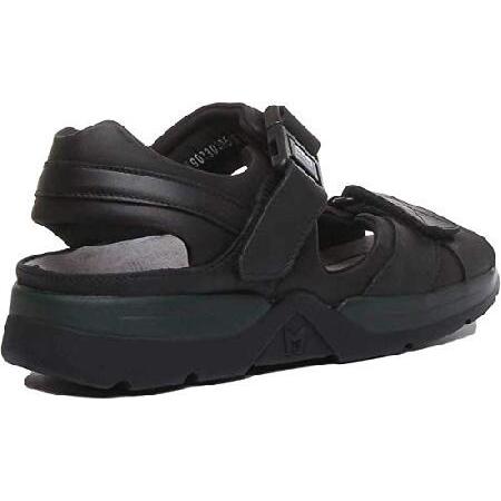 Mephisto メンズ シャークサンダル US サイズ: 11 カラー: ブラックの画像