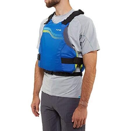 NRS ベイパーカヤック ライフジャケット (PFD)-ブルー XL XXL_2