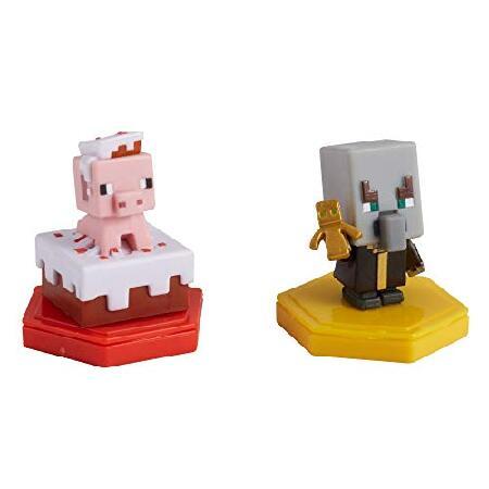 MINECRAFT Earth BOOST MINI FIGURES 2-PACK NFC-Chip Toys, Earth Augmented Reality Mobile Game, Based on Minecraft Video Game, Great for Playing, Tradinの画像