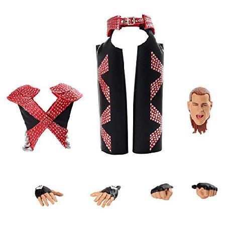 MATTEL - WWE Ultimate Edition 6-Inch Shawn Michaels Action Figure With Entrance Gear, Extra Heads ＆ Swappable Hands