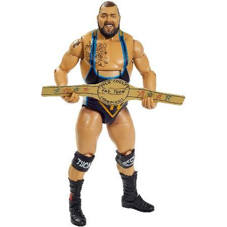 WWE Heavy Machinery Otis Elite Series #76 Deluxe Action Figure with Realistic Facial Detailing, Iconic Ring Gear ＆ Accessoriesの画像