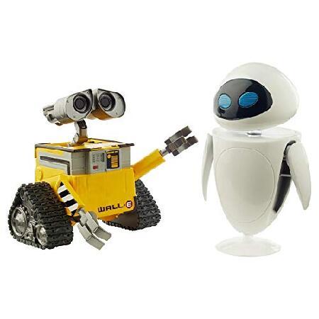 ウォーリー ＆ イブ フィギュア 2点セット ディズニー ロボット WALL・E ＆ Eve Mattel_2