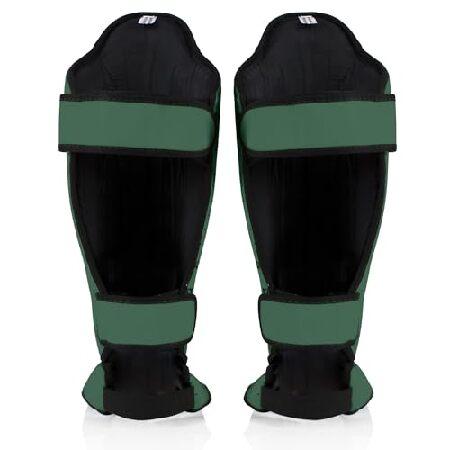 Fairtex SP5 ムエタイ すね当て メンズ レディース 子供用 | シンガード プレミアム 軽量 耐久性 | トレーニング中やスパーリング中の脛骨の副木を防ぐ拡張保護_1