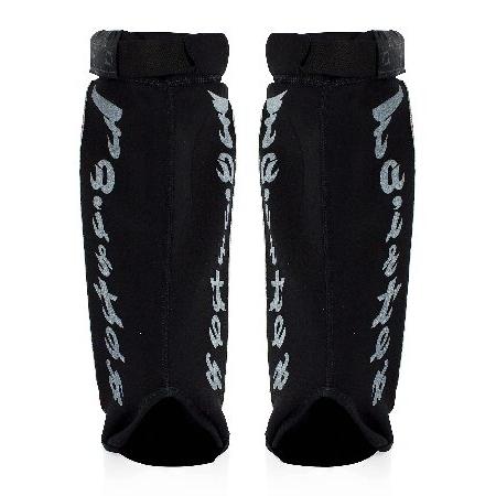 Fairtex SP6 ムエタイ すね当て メンズ レディース キッズ | ネオプレーン素材で作られたシンガード プレミアム 軽量 耐久性 | 脛に強化パッド(レッド/S)の画像