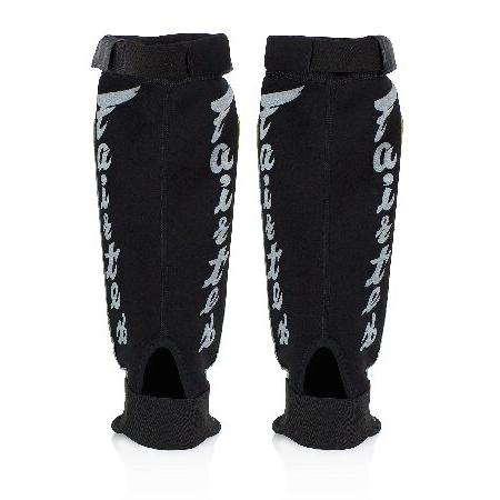 Fairtex SP6 ムエタイ すね当て メンズ レディース キッズ | ネオプレーン素材で作られたシンガード プレミアム 軽量 耐久性 | 脛に補強パッド(ブルー/スモール)の画像