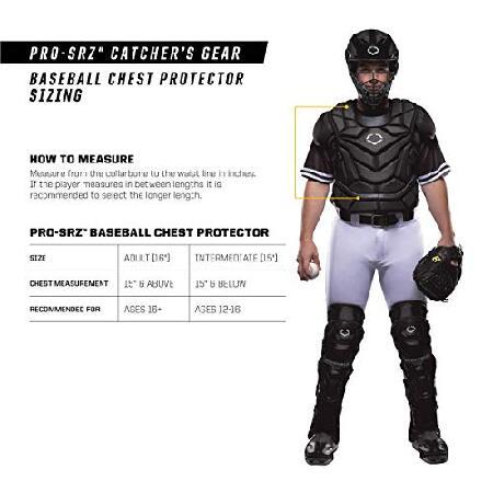 Evoshield Pro-Srz(TM) チェストプロテクター(W/ Nocsaeチェストガード) - ロイヤル、大人用 [16インチ]_3