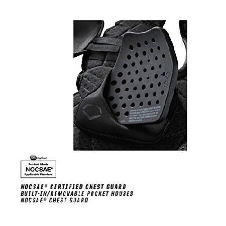 Evoshield Pro-Srz(TM) チェストプロテクター(W/ Nocsaeチェストガード) - ロイヤル、大人用 [16インチ]_5