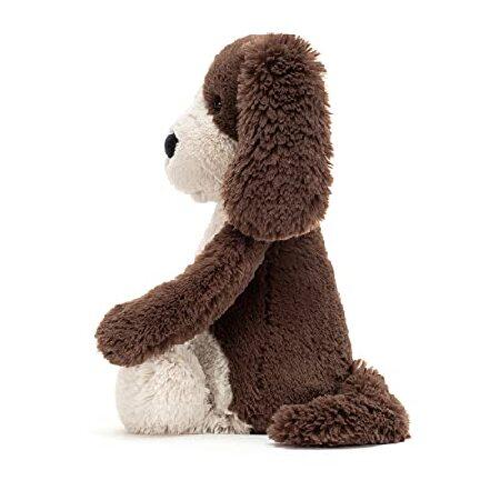 Jellycat Bashful Fudge Puppy Dog Stuffed Animal, Medium : AWA