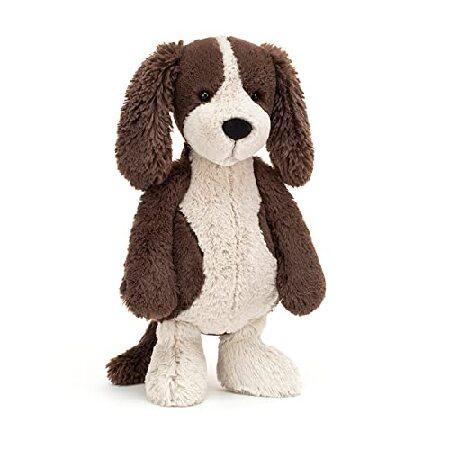 Jellycat Bashful Fudge Puppy Dog Stuffed Animal, Medium : AWA