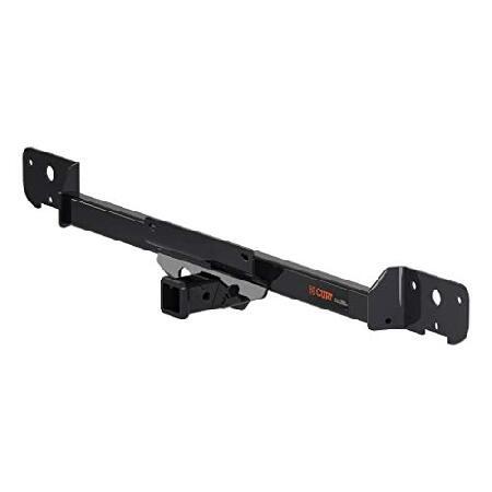 Curt 13295 22272 クラス3トレーラーヒッチ 2インチレシーバーと2インチラバーヒッチチューブカバーバンドル Ram ProMaster 1500 2500 3500用