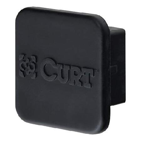 Curt 13295 22272 クラス3トレーラーヒッチ 2インチレシーバーと2インチラバーヒッチチューブカバーバンドル Ram ProMaster 1500 2500 3500用