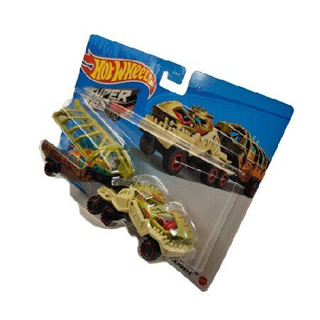 Mattel ホットウィール スーパーリグ 化石貨物車付属の画像