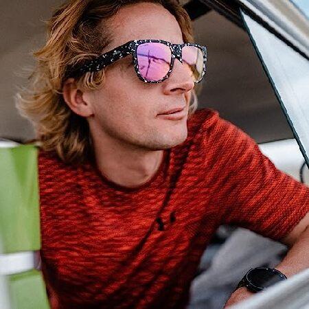 SMITH Lowdown 2 Sunglasses - Performance Sports Active Sunglasses For Running or Everyday Wear - For Men ＆ Women - Matte Tortoise + Brown ChromaPopの画像