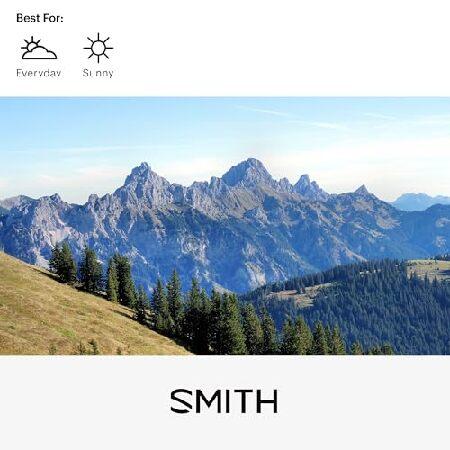 SMITH Lowdown 2 Sunglasses - Performance Sports Active Sunglasses For Running or Everyday Wear - For Men ＆ Women - Matte Tortoise + Brown ChromaPopの画像