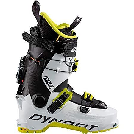 Dynafit Hoji Free 110 Alpine Touring Ski Boot White Lime Punch, 23.5