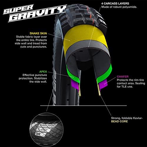 SCHWALBE - Big Betty Downhill and Enduro チューブレス 折りたたみ自転車タイヤ | 27.5 x 2.6インチ | エボリューションライン Addix ソフト スーパーグラビテ｜awa-outdoor｜05