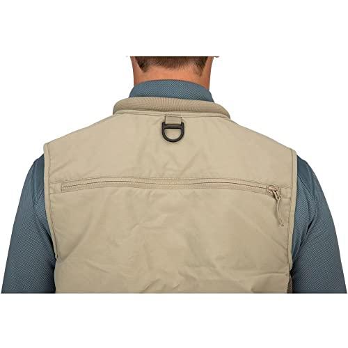 Simms Tributary Fishing Vest for Men and Women - Lightweight Vest with Storage Pockets for Fly Fishing, Unisex, Multi-Pocket Clothing, XS,Tan｜awa-outdoor｜06