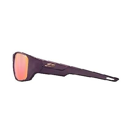Julbo Rookie 2 Youth Sunglasses， Dark Purple Frame - Spectron 3 Rose Gold Mirror_2