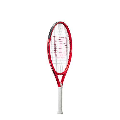 Wilson Roger Federer 23 Tennis Racket, for Children Aged 7 - 8, AirLite Alloy, Red, WR054210H｜awa-outdoor｜02