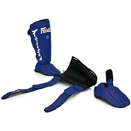 Fairtex ツイスター すね当て SP7 - 取り外し可能なインステップ すね当て (A.K.A.ツイスター) サイズ M L XL ホワイト レッド カラー ムエタイ キック ボクシンの画像