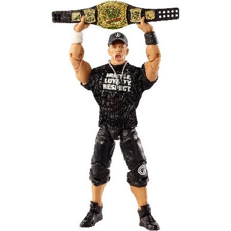 Mattel WWE Ultimate Edition Wave 10 John Cena Action Figure 6 in with Interchangeable Entrance JacketLanternExtra Head and Swappable Hands for Ages 8_2