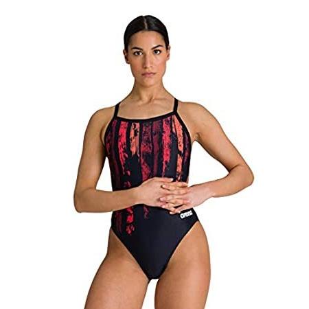 Arena Women´s Standard Team Painted Stripes Challenge Back MaxLife One Piec