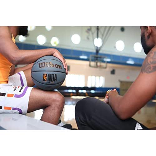 日本製送料無料 WILSON NBA フォージシリーズ 屋内/屋外バスケットボール - フォージ カーキ サイズ6 - 28.5インチ