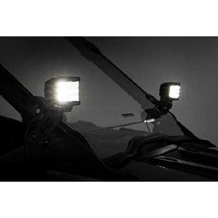 Rough Country 2\" White DRL LED Kit for Polaris RZR PRO XP - 93080の画像