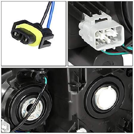 DNA Motoring OEM-HL-0127-R クロム工場スタイル 右助手席ヘッドライトヘッドランプ 2014-2016 フォレスター対応 クリアレンズ/アンバーリフレクター_3