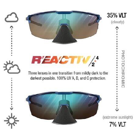 [Julbo] サングラス Ultimate Cover ダークブルー/ブルー。 One Size_2