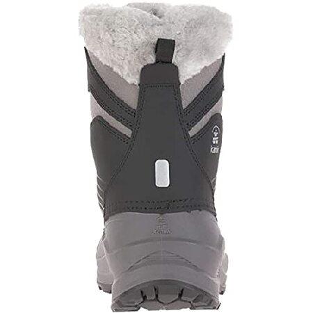 Kamik Women's WK2266-BCH - Icelandf 8 M Black Charcoalの画像