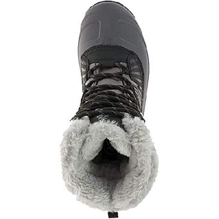 Kamik Women's WK2266-BCH - Icelandf 8 M Black Charcoalの画像