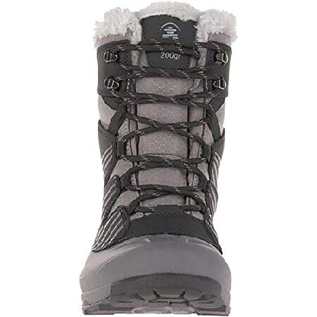 Kamik Women's WK2266-BCH - Icelandf 8 M Black Charcoalの画像
