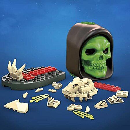 MEGA Construx Masters of the Universe Building Toys Set， Zombie He-Man Horde Pit with 70 Pieces， 1 Poseable Micro Action Figure and Slime Accessory， f_2