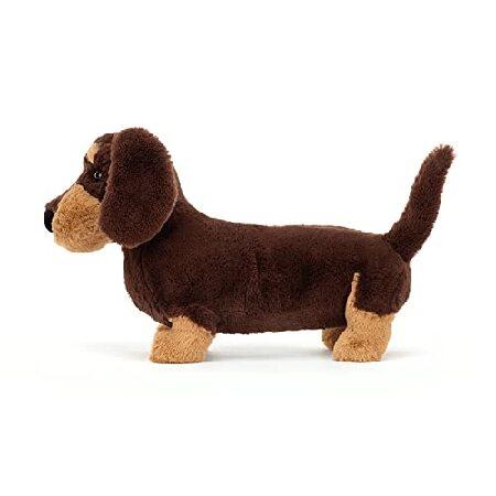 Jellycat Otto Sausage Dachshund Wiener Dog Stuffed Animal, Large