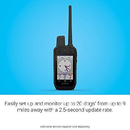 Garmin Alpha 200 ハンドヘルド シンプル アクセス 素早いトラッキングとトレーニング 日光が読める 3.5インチ 静電容量式タッチスクリーンの画像