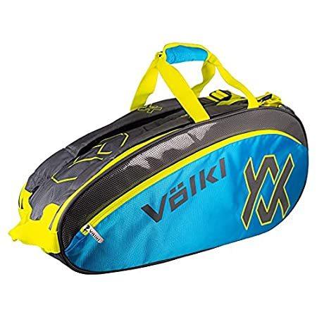 Volkl Tour Combi Tennis Bag Charcoal and Neon Blue ()｜awa-outdoor