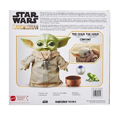 MATTEL（マテル） Star Wars The Mandalorian Grogu Plush Adventure