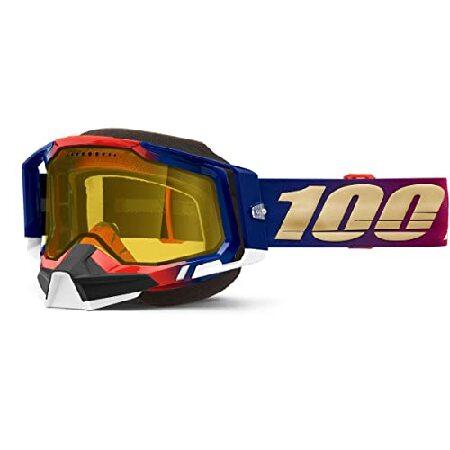 楽天市場】100 % Racecraft 2 Snowmobile Goggles - Mirrored Lens