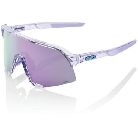 100% S3 Sport Performance Cycling Sunglasses (Polished Translucent