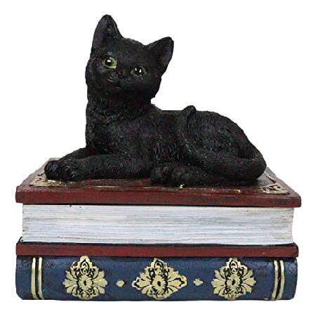 エブロス ギフト ウィッカ 魔女の時間 魔術師 呪文の本に座っている黒