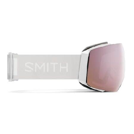 Smith I/O MAGスノーゴーグル (ホワイトヴェイパー ChromaPop Everyday ローズゴールドミラー+ボーナスレンズ)_3