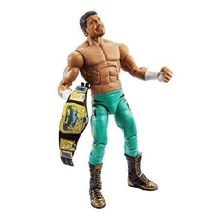 MATTEL - WWE Eddie Guerrero Elite Collection 動き図形 6in 身のこなし能力のある 寄せあわせ差し上げ物 WWE愛好者向け 客体年歳8歳以上