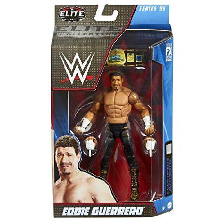MATTEL - WWE Eddie Guerrero Elite Collection 動き図形 6in 身のこなし能力のある 寄せあわせ差し上げ物 WWE愛好者向け 客体年歳8歳以上
