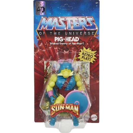 Masters of the Universe Origins Pig-Head 5.5-インチ Action Figures, Battle Figures for Storytelling Play and Display, Gift for 6 to 10-Year-Olds and Adult