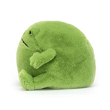 【新品未使用】 リッキー レインフロッグ 蛙 M 18cm Jellycat リッキー レインフロッグ ぬいぐるみ グリーン M : AWA