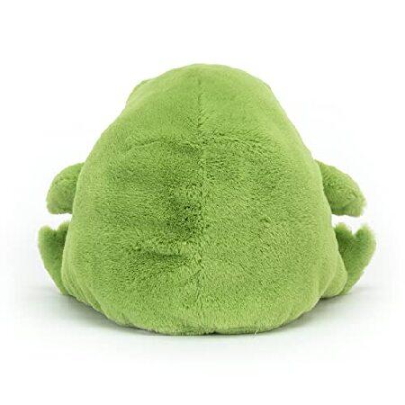 【新品未使用】 リッキー レインフロッグ 蛙 M 18cm Jellycat リッキー レインフロッグ ぬいぐるみ グリーン M : AWA